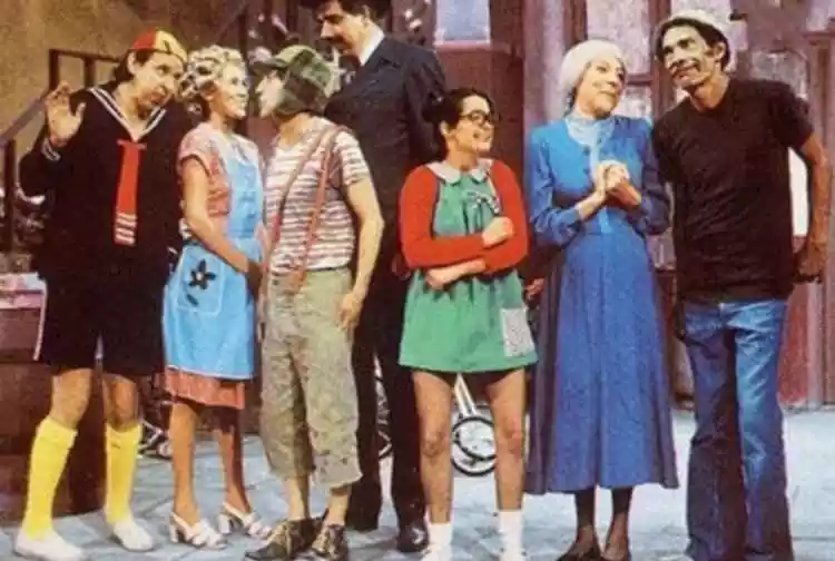 A série "Chaves" que emplacou no Brasil por meio do SBT , foi proibida de passar em qualquer emissora devido a um desacordo comercial não resolvido (Foto Reprodução)