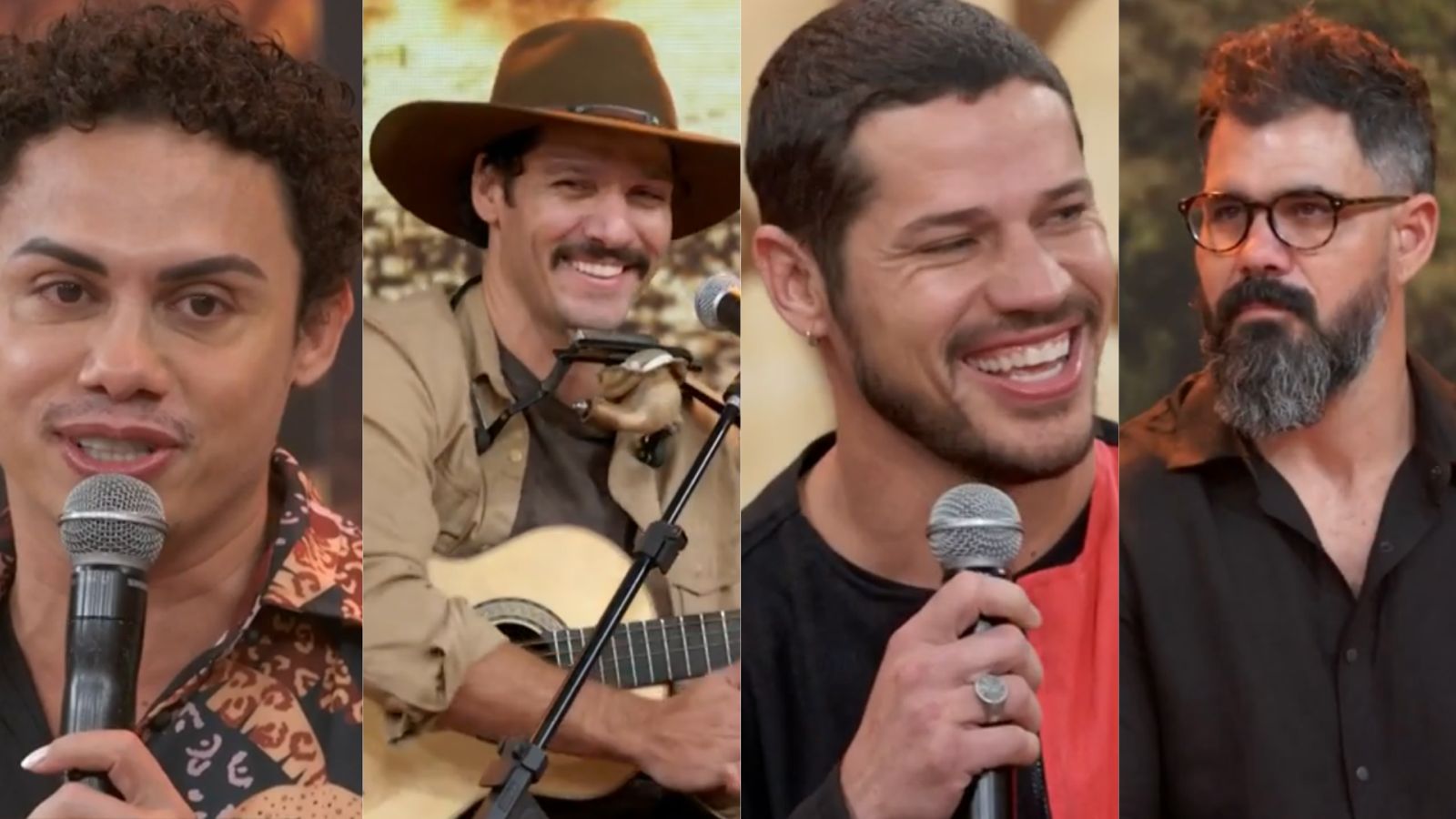 "Encontro" promoveu uma verdadeira "roda de viola" com o elenco da novela que marcou a história; Pantanal (Foto Reprodução)