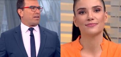 Imagem do post Bocardi ‘esquece’ de jornal ao vivo e expõe o que Sabina faz por trás das câmeras: “Acabou comigo”