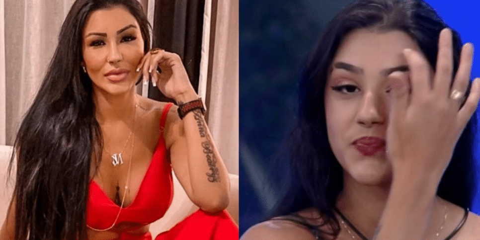 Jenny Miranda e Bia Miranda (Foto Reprodução/Montagem/Aaron Tura TV)