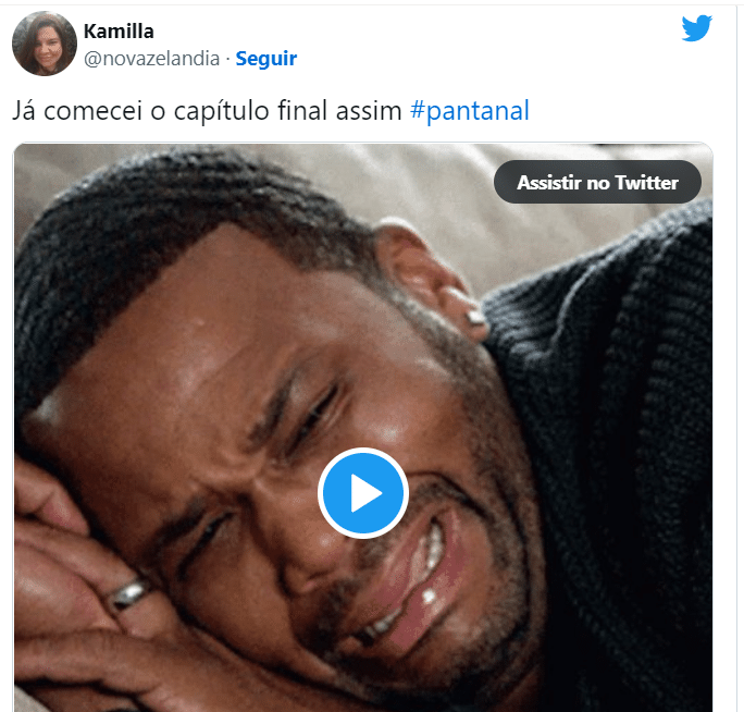 Reações do Twitter sobre o fim da novela (Foto Reprodução)