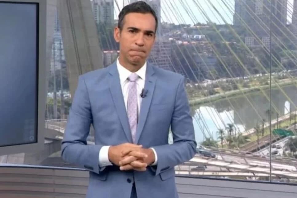 César Tralli viveu romance com famosa jornalista da Globo (Foto: Reprodução)