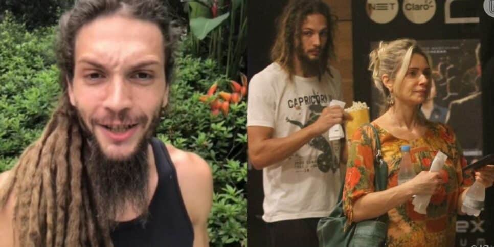 Marido de Letícia Spiller rebate críticas após ser chamado de mendigo: " Julgando alguém que não conhece pela aparência" - Reprodução