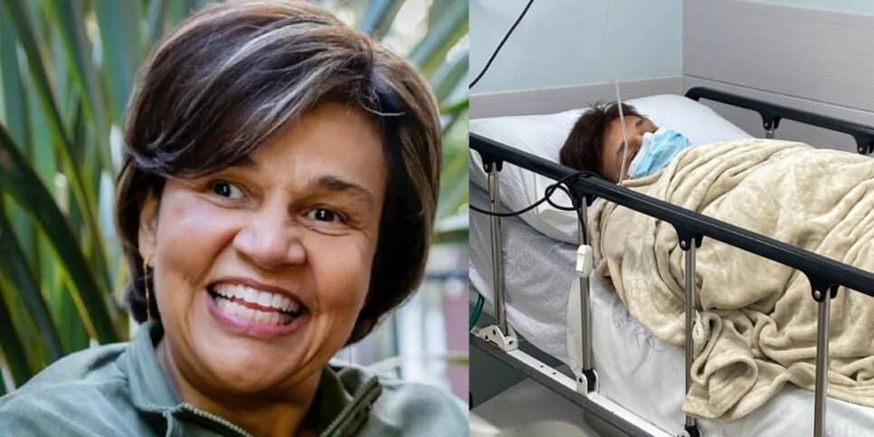 Com manchas no corpo, Claudia Rodrigues é hospitalizada às pressas: "Peço energias positivas" - Reprodução