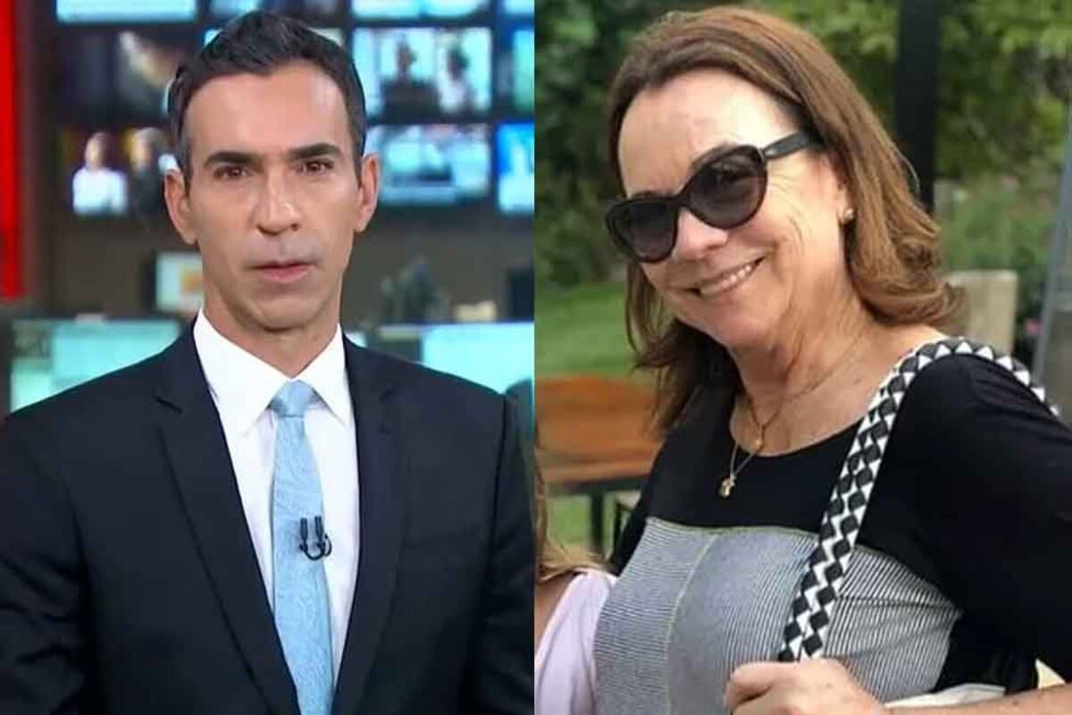 César Tralli se afastou da Globo após a morte de sua mãe, Edna Tralli, em um acidente aéreo, Foto: Reprodução/Internet