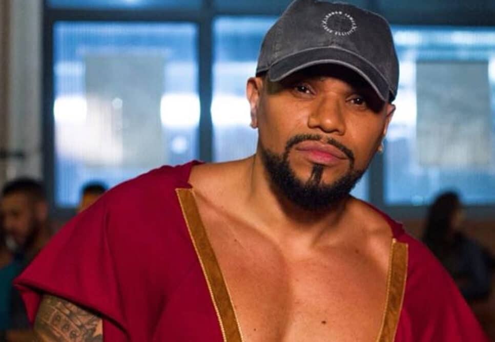 Naldo Benny foi exposto no Balanço Geral da Record (Foto: Reprodução)