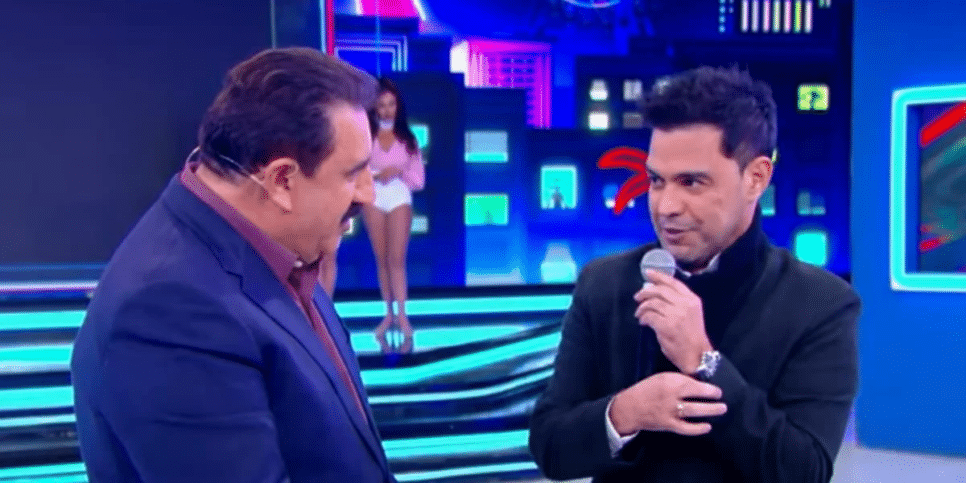 Zezé di Camargo fez revelações sobre o cunhado Denílson no "Programa do Ratinho" (Foto Reprodução)