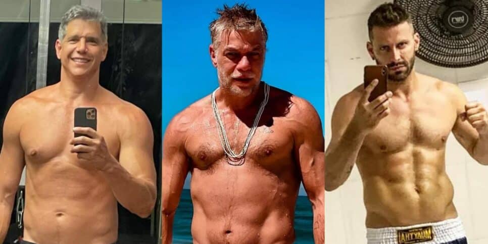 Filhos de Márcio Garcia, Fábio Assunção e Henri Castelli são os meninos mais lindos do Brasil (Foto: Reprodução/Montagem)