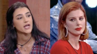Bia Miranda ataca Deborah em votação da roça (Foto: Reprodução/Record TV)