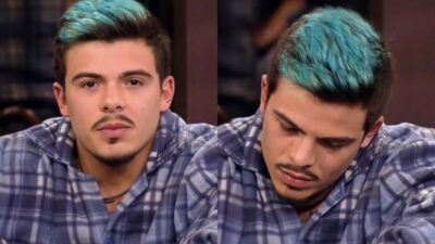 Thomaz Costa desiste de ficar em reality show e equipe acata (Foto: Reprodução/Record Tv)