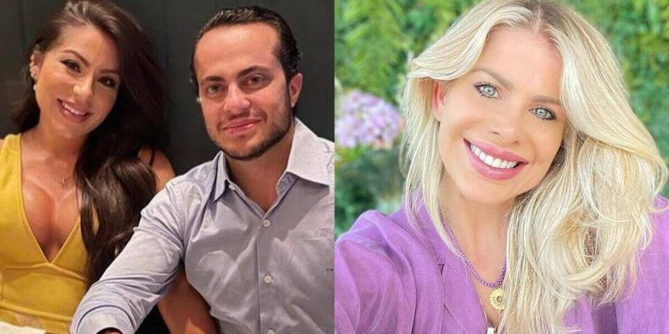 Seguidor quis saber se o filho de Andressa Ferreira é irmão do filho de Karina Bacchi (Foto Reprodução/Montagem)