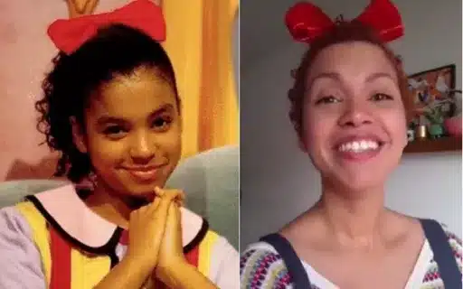 Cynthia Rachel marcou gerações com a sua personagem "Biba" do clássico infantil "Castelo Rá Tim Bum" da Tv Cultura (Foto Reprodução) 