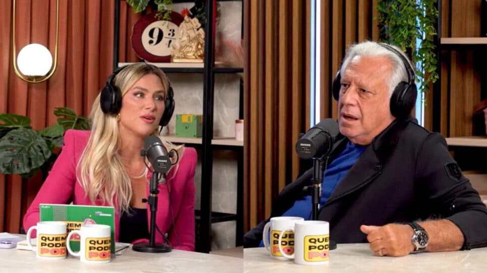Giovanna Ewbank corrige gafe de Antônio Fagundes