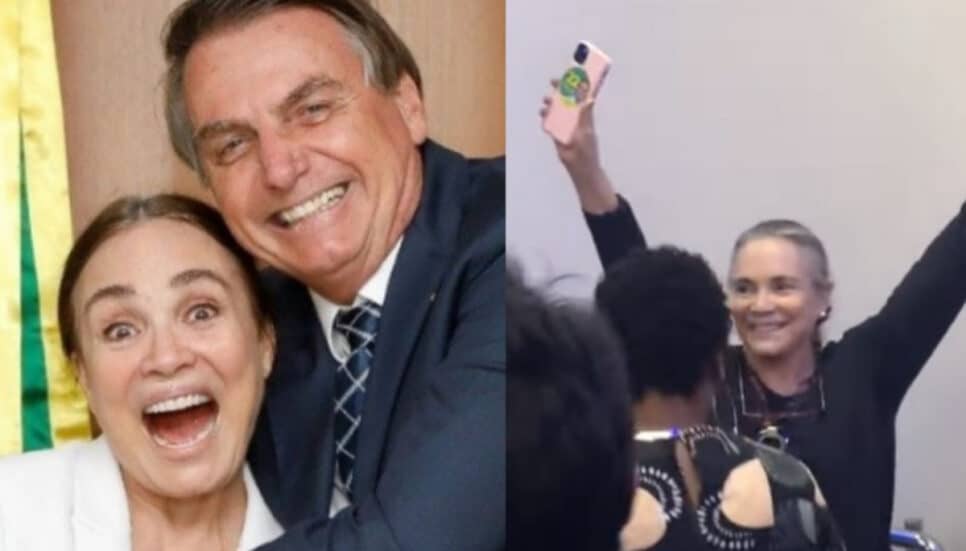 Atriz Regina Duarte foi vaiada em teatro por apoiadores de Lula (PT) e debochou da situação (Foto: Reprodução / Instagram)