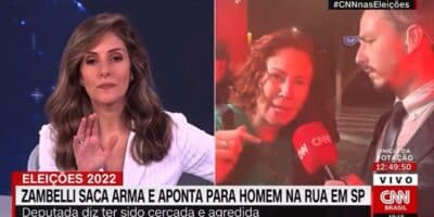 Monalisa Perrone dá bronca em Carla Zambelli (Foto: Reprodução)