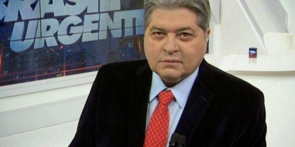 Em diálogo com Catia Fonseca, Datena se exalta no ao vivo após ser chamado de 'nervosinho' : "me lixando"