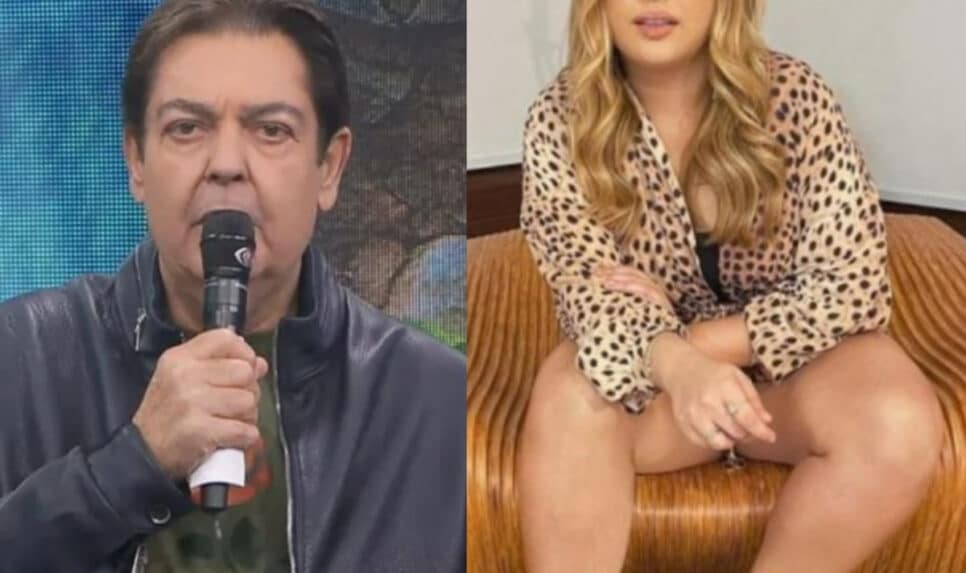 Faustão chocou o Brasil ao descobrir cantora sósia de Marília Mendonça e a levou em seu programa na Band (Foto: Reprodução / Band)