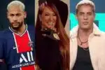 Neymar, Nadine e Tiago Ramos (Foto: Reprodução)