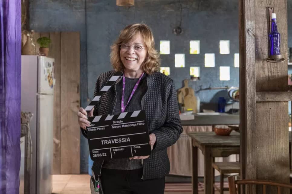 Gloria Perez revela detalhes de como pensou em Lucy Alves para Travessia. Foto: Reprodução/Internet