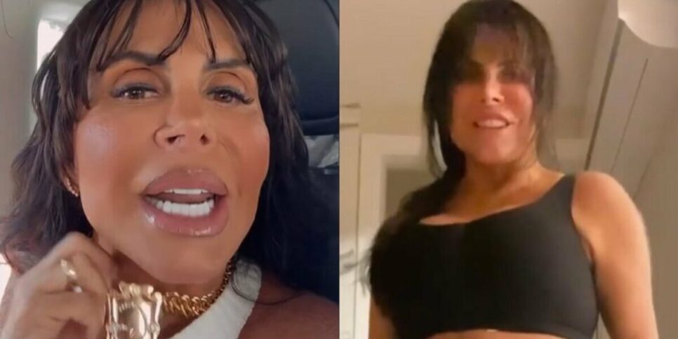 Gretchen responde as críticas que recebeu de uma seguidora (Foto Reprodução/Instagram)