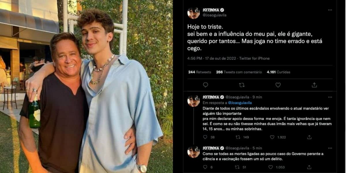 João Guilherme fala sobre Leonardo (Foto: Reprodução)