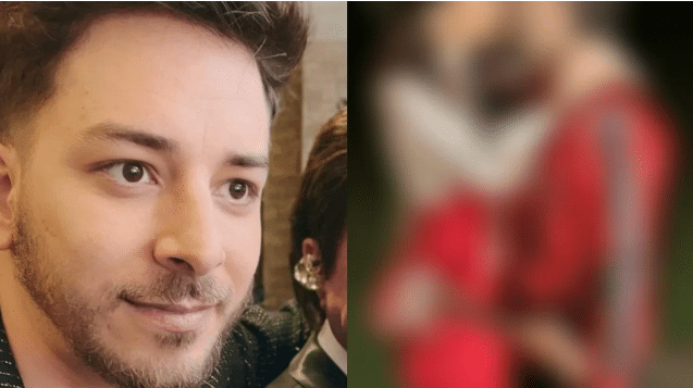 Junior Lima apareceu aos beijos com amor e fez declaração (Foto: Reprodução)