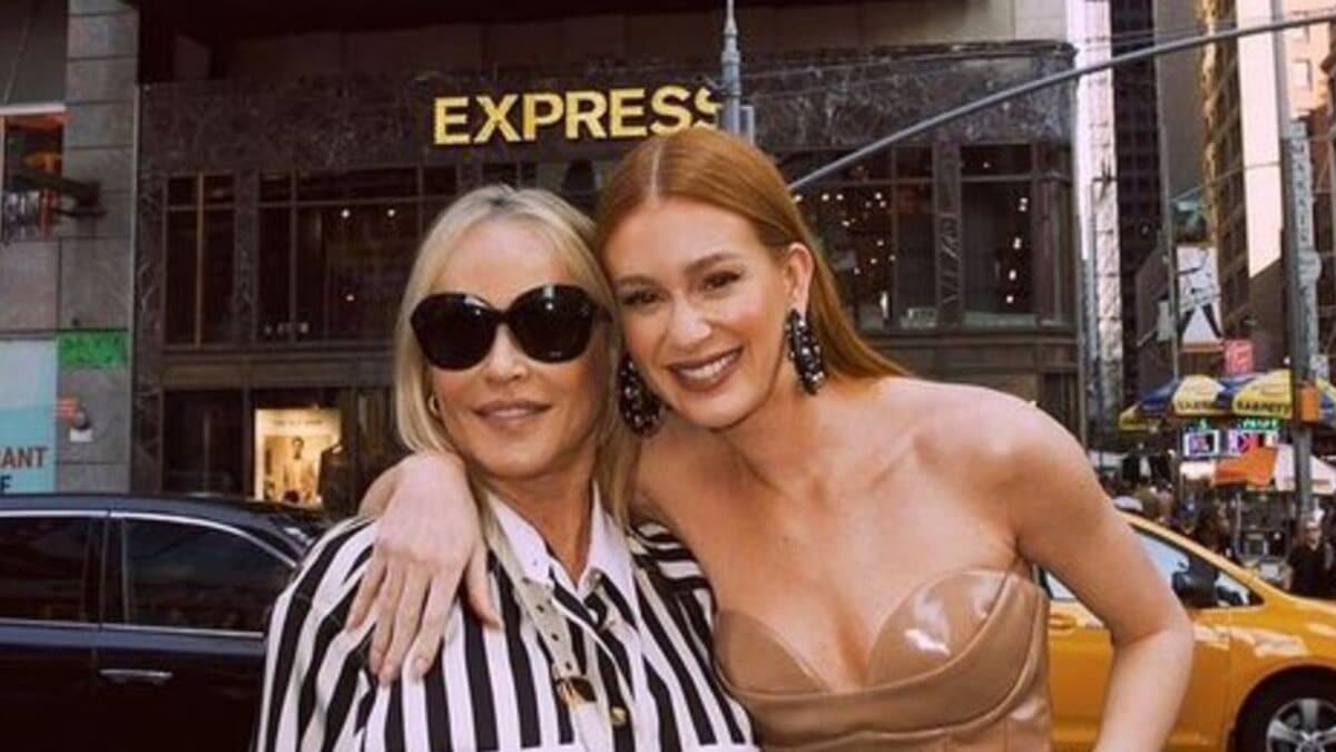 Marina Ruy Barbosa e sua mãe