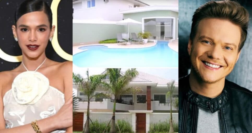 Michel Teló compra mansão de Bruna Marquezine por 15 milhões (Foto: Montagem HoraDoBenefício)