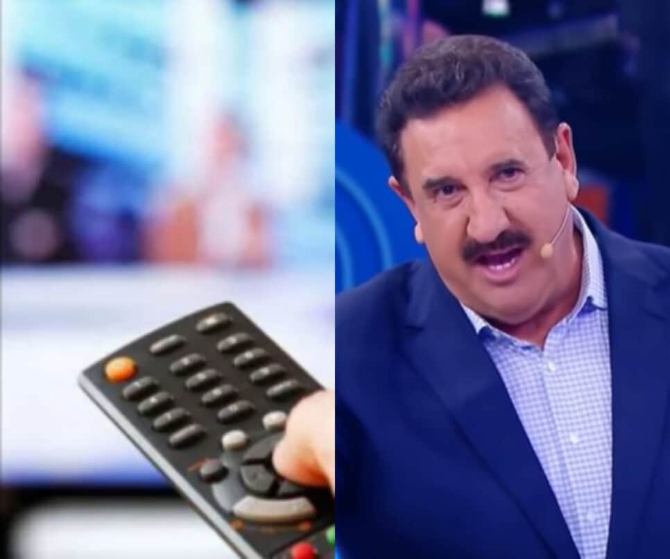 Emissora amada encerra transmissões e Ratinho 'expulsa' Pavorô (Foto: Reprodução)