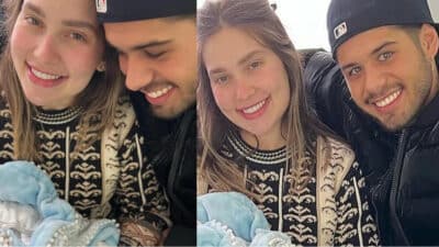Virgínia Fonseca e Zé Felipe surgem com bebê no colo e assustam seguidores (Foto Reprodução)
