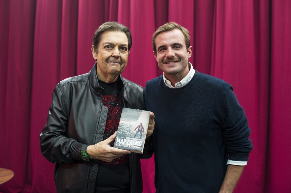 Max Fercondini também esteve presente no quadro "Pizza do Faustão" (Foto Reprodução/Internet)