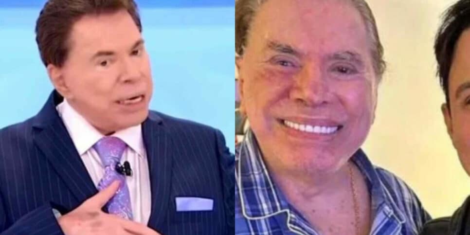 Cantor, que namora atualmente com Sílvia Abravanel, revelou como foi tratado pelo apresentador Silvio Santos (Foto Reprodução/Montagem/AaronTura Tv)