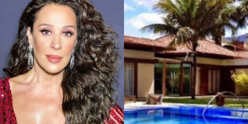 Claudia Raia se desfez de mansão absurda por 13 milhões de reais (Foto Reprodução/Internet)