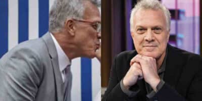 Pedro Bial assumiu para todo o Brasil, seu verdadeiro amor (Foto Reprodução/Montagem/AaronTura Tv)