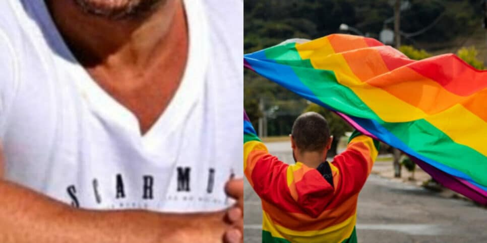 Cantor visto como "machão" deu declaração que gerou polêmica (Foto Reprodução/Montagem/ AaronTura Tv)