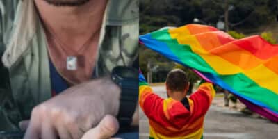 Ator famoso se assumiu para o Brasil e chocou o público (Foto Reprodução/Montagem/AaronTura Tv)