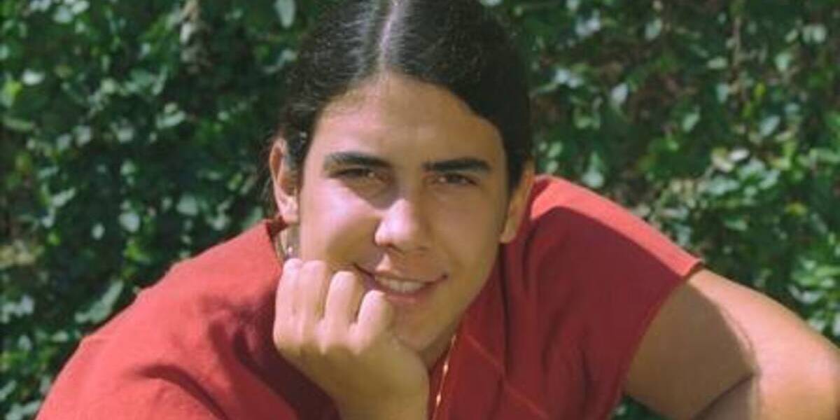 André Marques em 1995 na novela teen "Malhação" (Foto Reprodução/Globo)