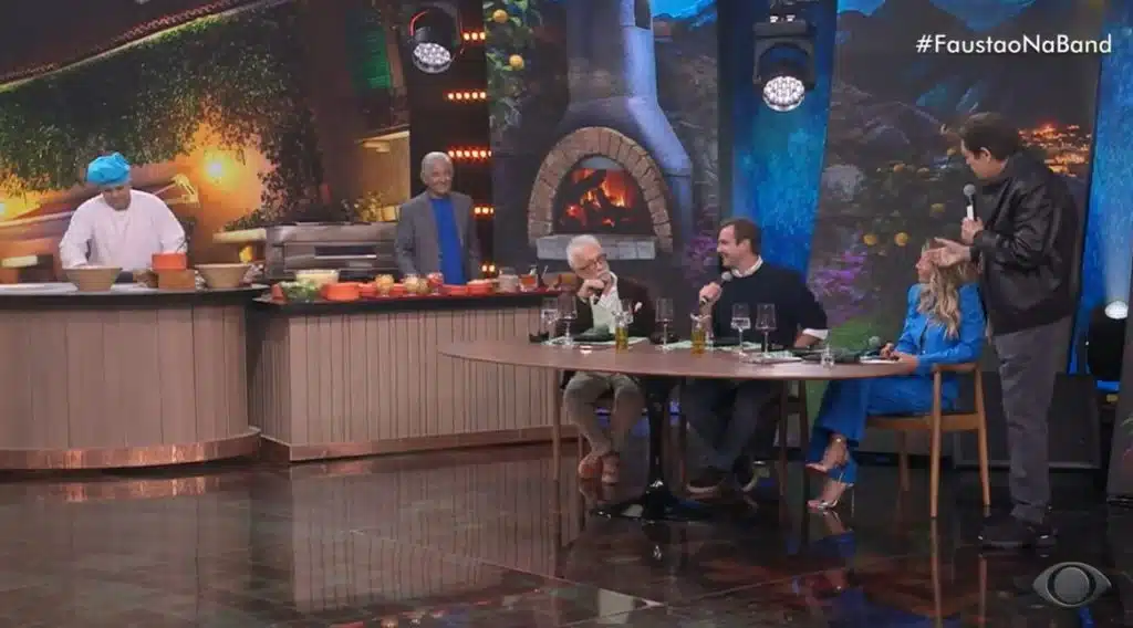 Moacyr Franco participou do quadro "Pizza do Faustão" (Foto Reprodução/Internet)