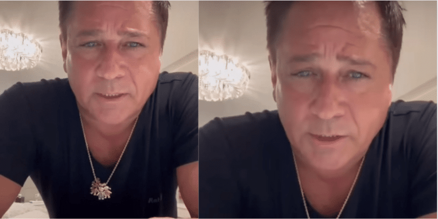 Leonardo não esconde raiva ao descobrir sobre separação do filho (Foto Reprodução)