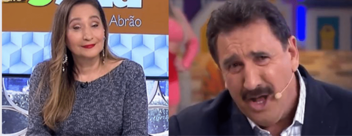 Ratinho em conversa com Sônia Abrão admitiu que boatos sobre demissões ram inverídicos ( Foto Reprodução/Montagem/Aaron Tura Tv)