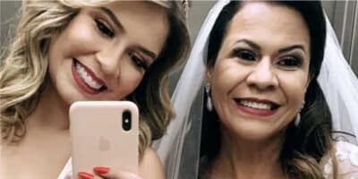 Marília Mendonça ao lado da mãe em foto (Foto: Reprodução)