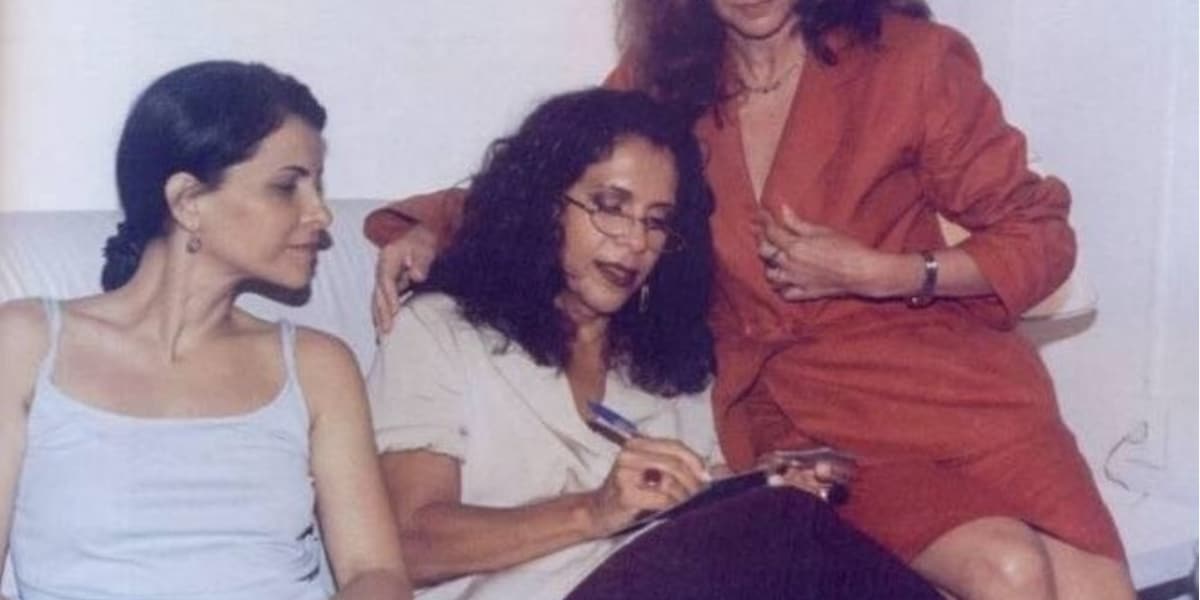 Marina Lima e Gal Costa tiveram um relacionamento discreto (Imagem Reprodução Internet)