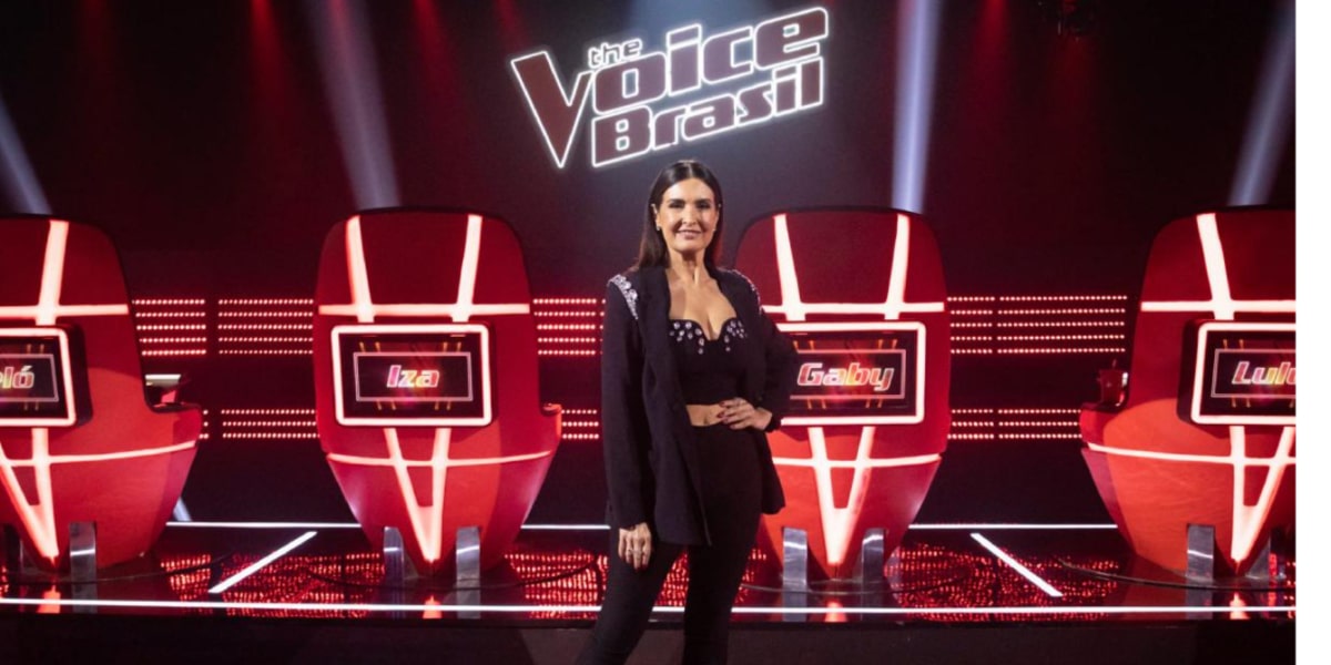 Fátima Bernardes no The Voice Brasil (Imagem Reprodução/Internet)