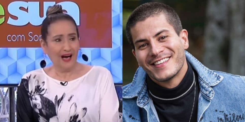 Sonia Abrão questiona Arthur Aguiar sobre história do passado (Imagem Reprodução Internet)