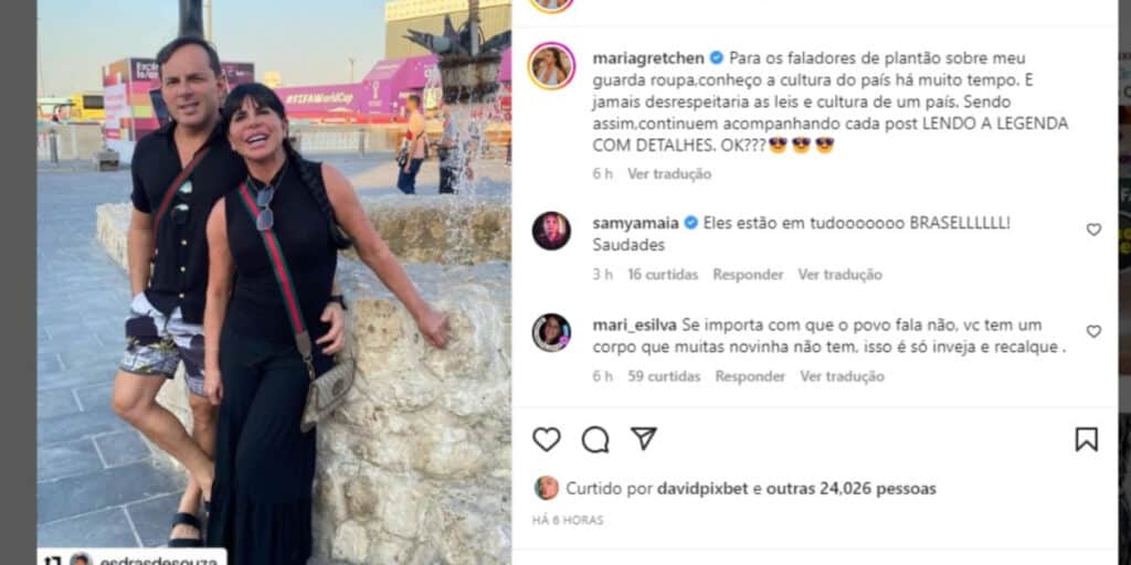 Após postar foto de biquíni, fãs de Gretchen alertam sobre prisão (Imagem Reprodução Instagram)