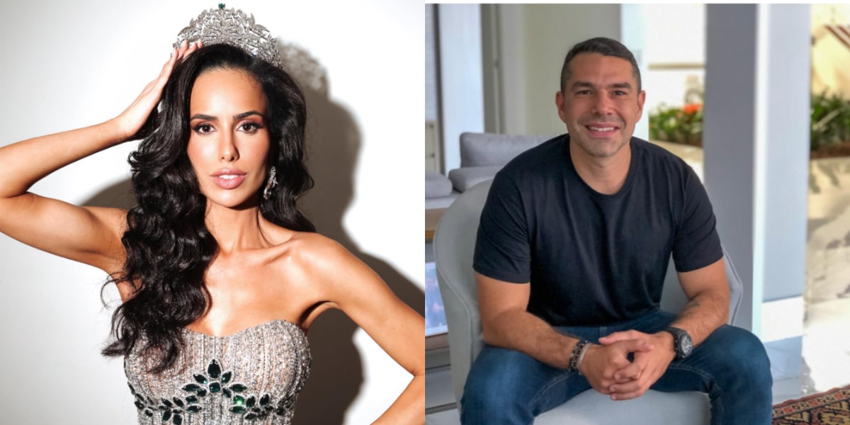 O empresário Marcus Buaiz e a atual Miss Brasil Mia Mamede vivem affair (Imagem Reprodução Internet)