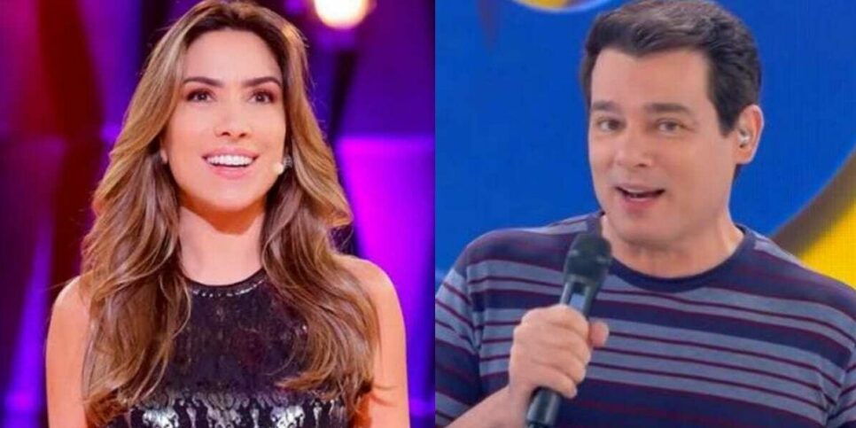 Celso Portiolli e Patrícia Abravanel (Foto Reprodução/Internet)