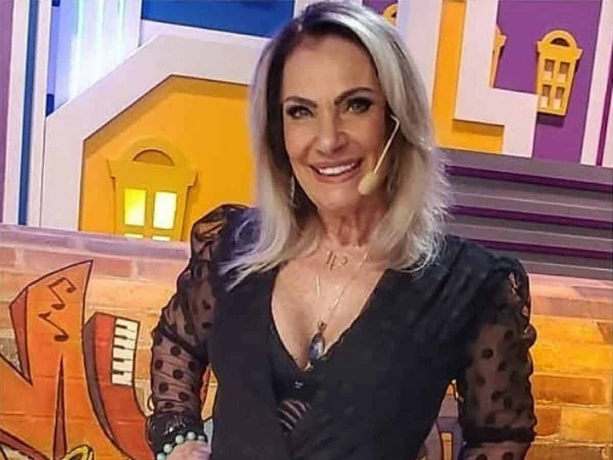 Lucimara Parisi trabalhou durante 12 anos com Ratinho no SBT (Foto: Reprodução)