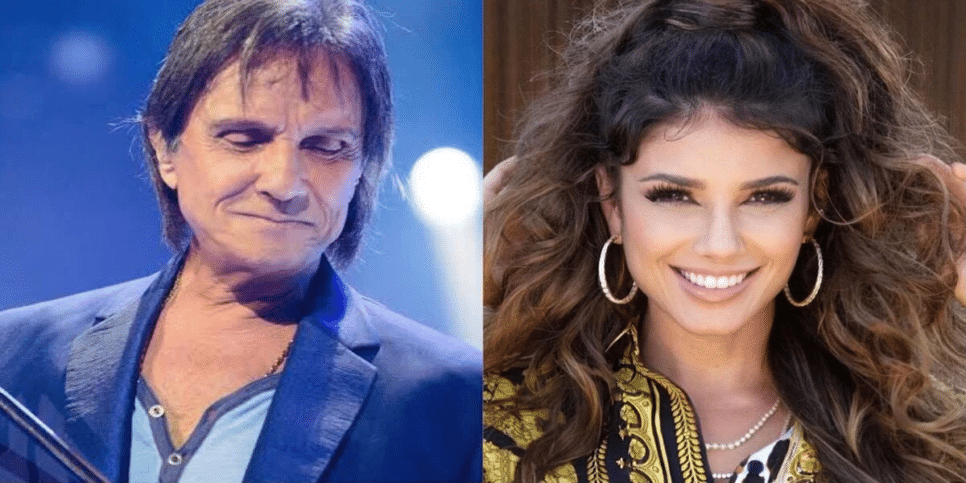 Paula Fernandes fez uma revelação sobre Roberto Carlos que surpreendeu o público (Foto Reprodução/Montagem/Internet)