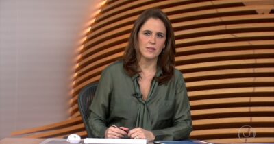 Repórter da Globo tem atitude desmedida e assusta jornalista (Foto: Reprodução/Tv Globo)